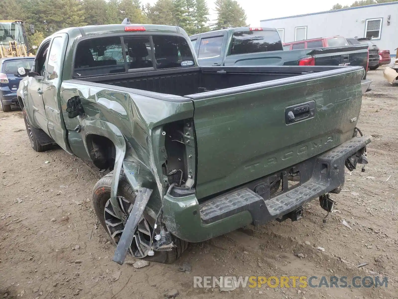 3 Photograph of a damaged car 3TYSZ5AN8MT016847 TOYOTA TACOMA 2021