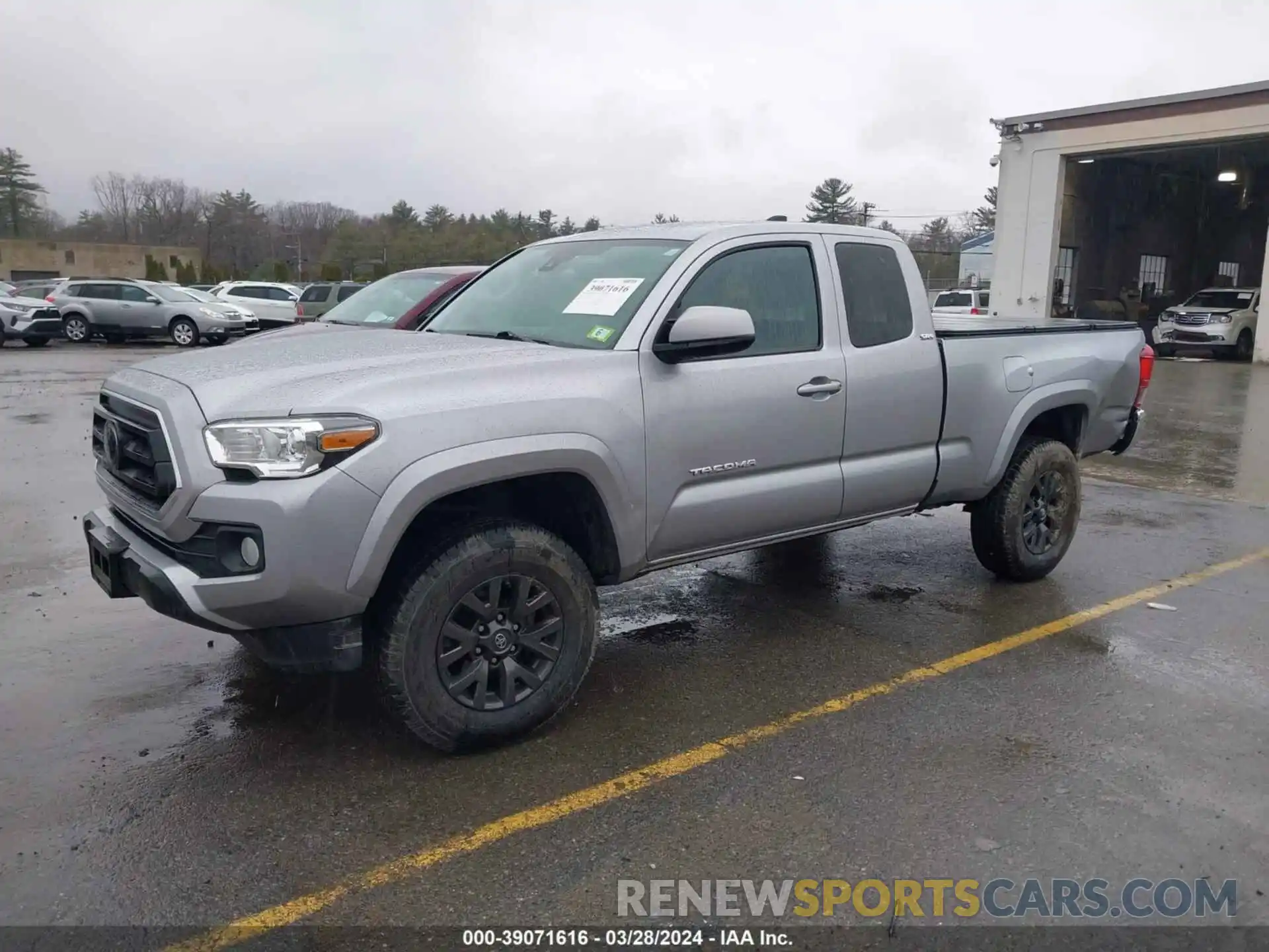 2 Photograph of a damaged car 3TYSZ5AN9MT012676 TOYOTA TACOMA 2021