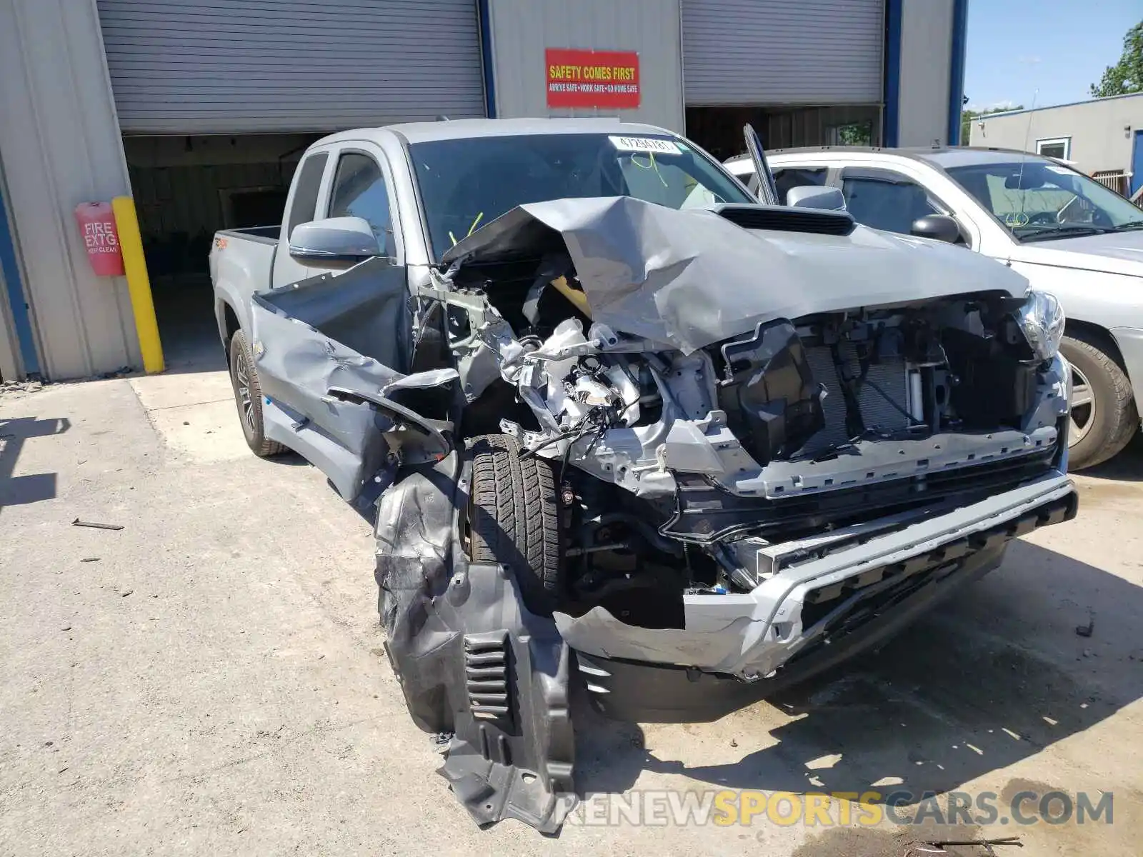 1 Photograph of a damaged car 3TYSZ5AN9MT017120 TOYOTA TACOMA 2021