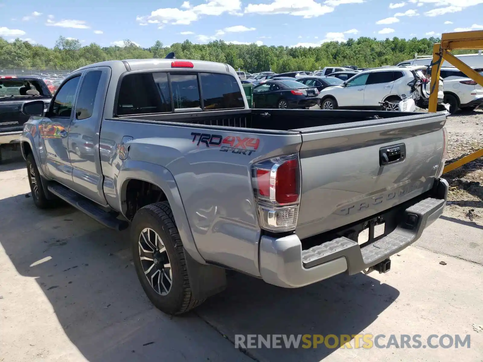 3 Photograph of a damaged car 3TYSZ5AN9MT017120 TOYOTA TACOMA 2021