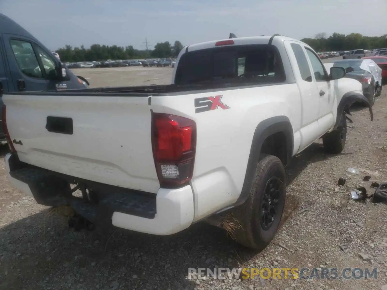 4 Photograph of a damaged car 3TYSZ5AN9MT020227 TOYOTA TACOMA 2021