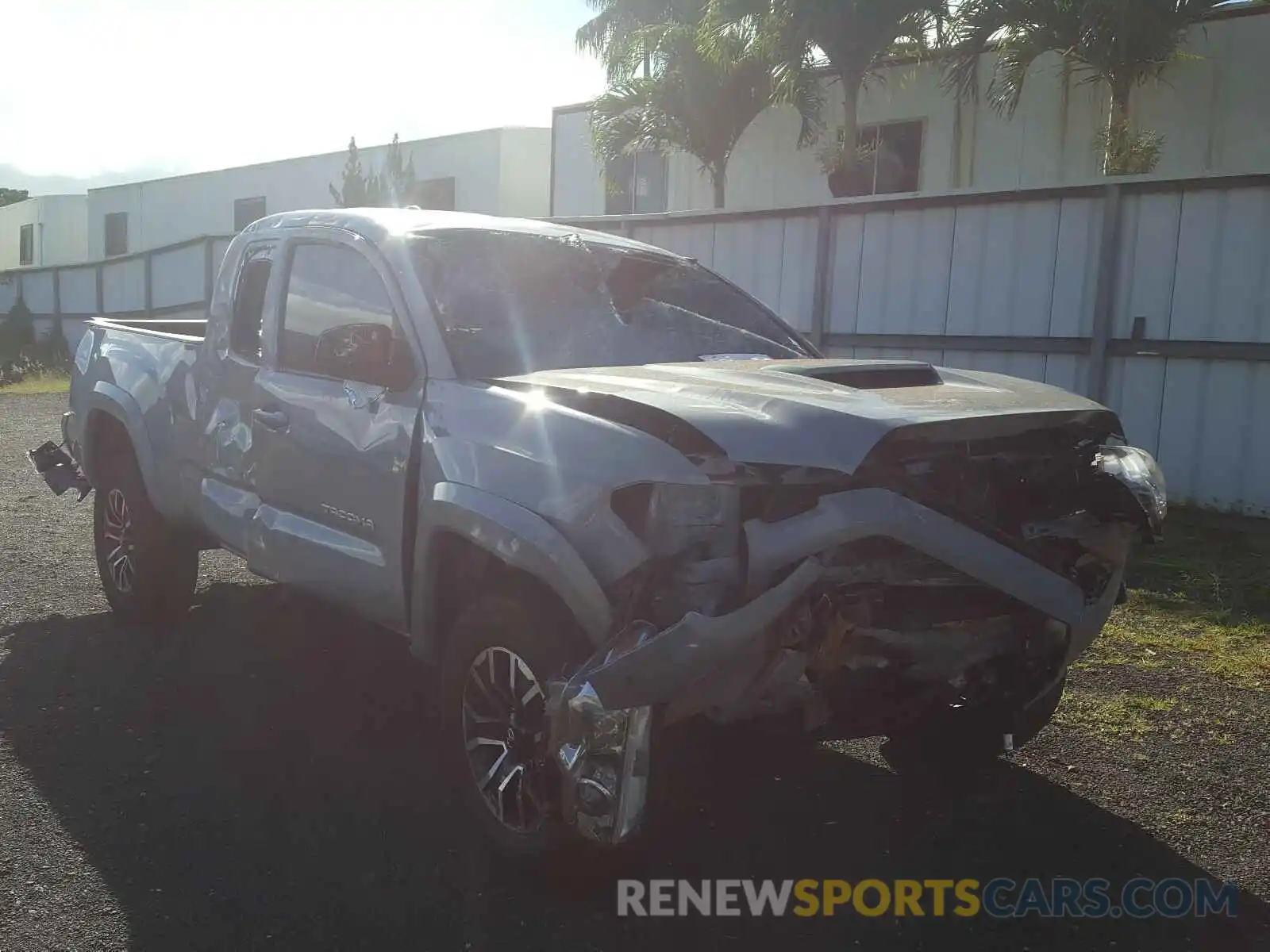 1 Photograph of a damaged car 3TYSZ5AN9MT023032 TOYOTA TACOMA 2021