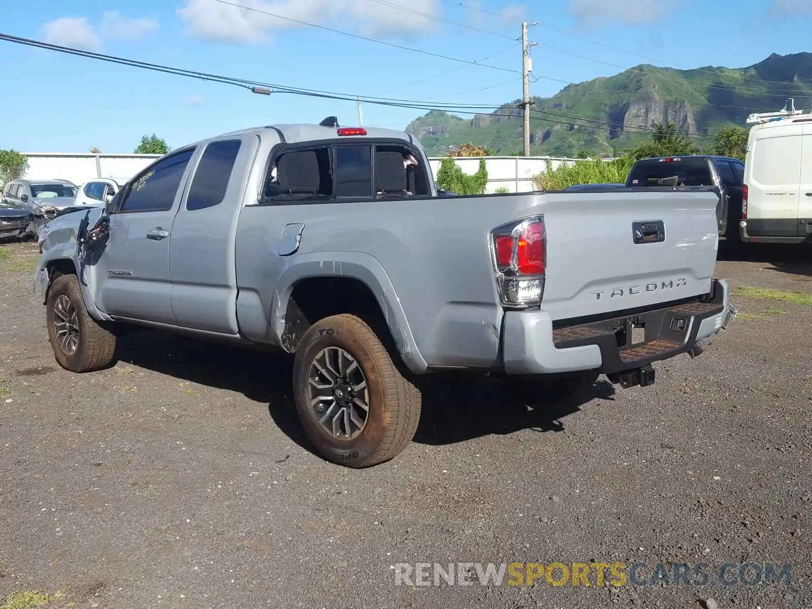 3 Photograph of a damaged car 3TYSZ5AN9MT023032 TOYOTA TACOMA 2021