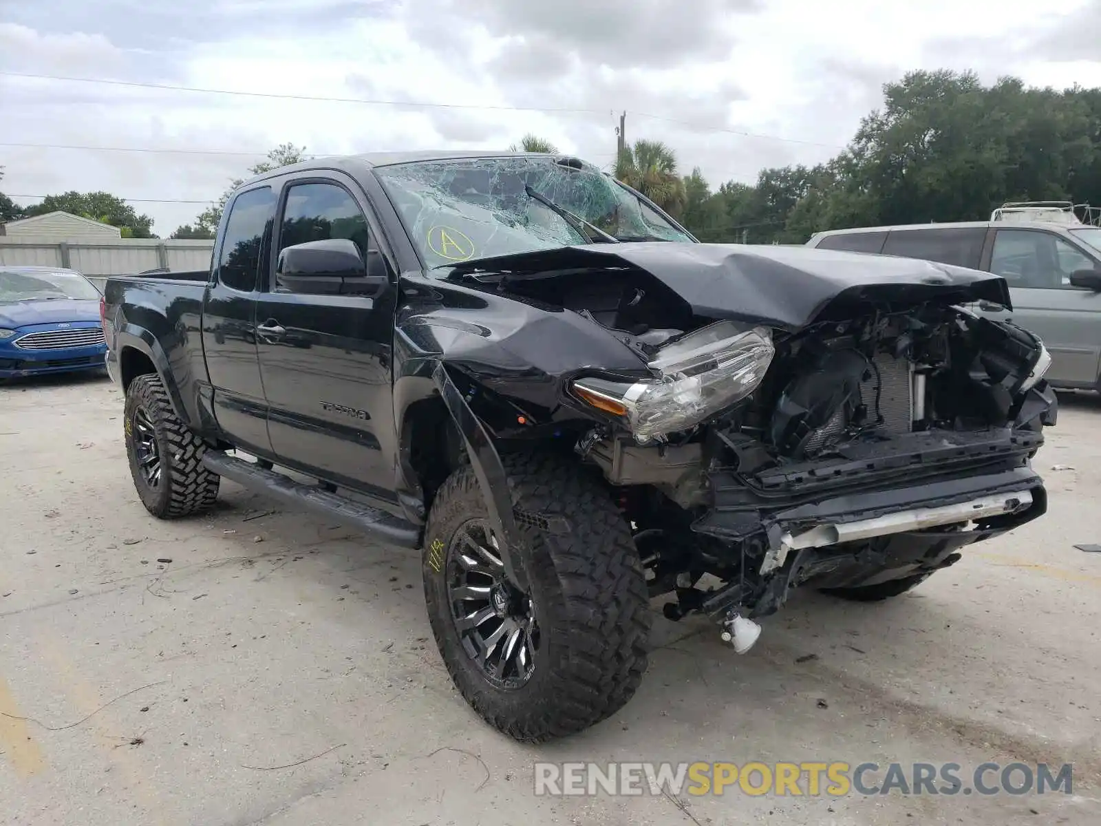 1 Photograph of a damaged car 3TYSZ5AN9MT044382 TOYOTA TACOMA 2021