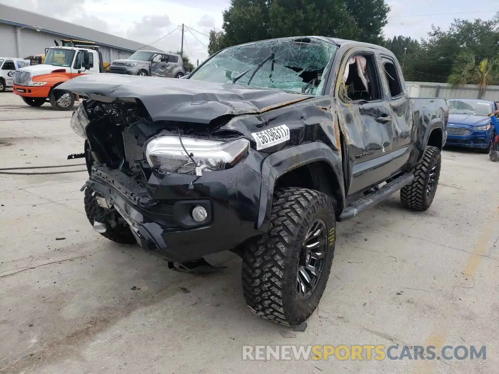 2 Photograph of a damaged car 3TYSZ5AN9MT044382 TOYOTA TACOMA 2021