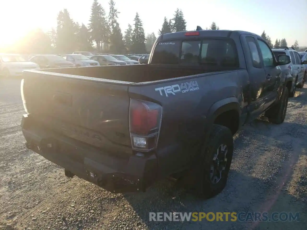 4 Photograph of a damaged car 3TYSZ5AN9MT048951 TOYOTA TACOMA 2021