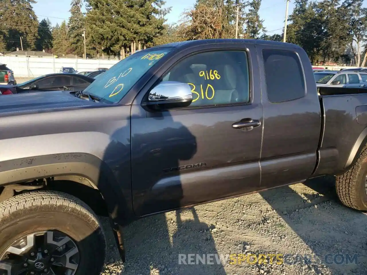 9 Photograph of a damaged car 3TYSZ5AN9MT048951 TOYOTA TACOMA 2021