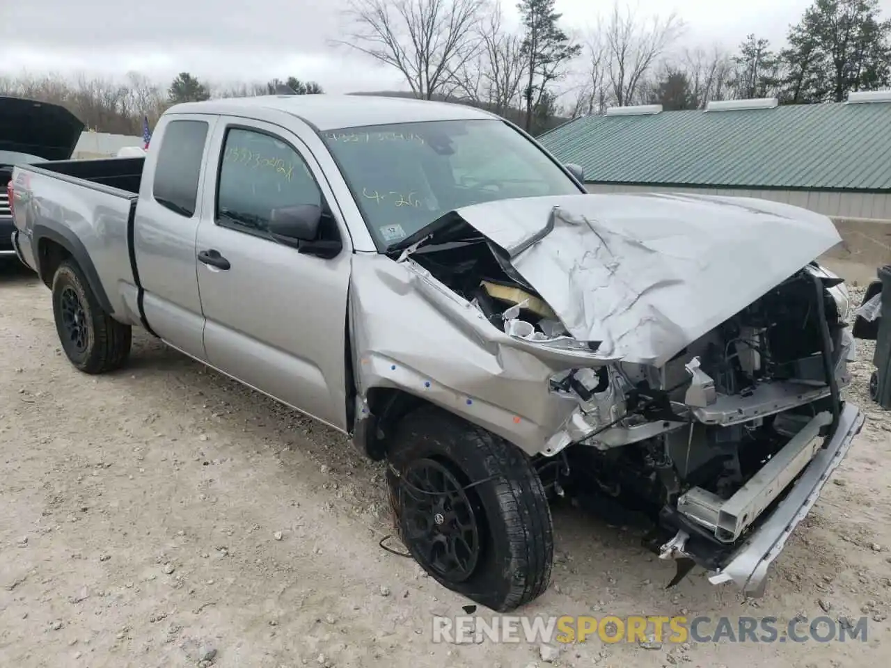 1 Photograph of a damaged car 3TYSZ5ANXMT010435 TOYOTA TACOMA 2021