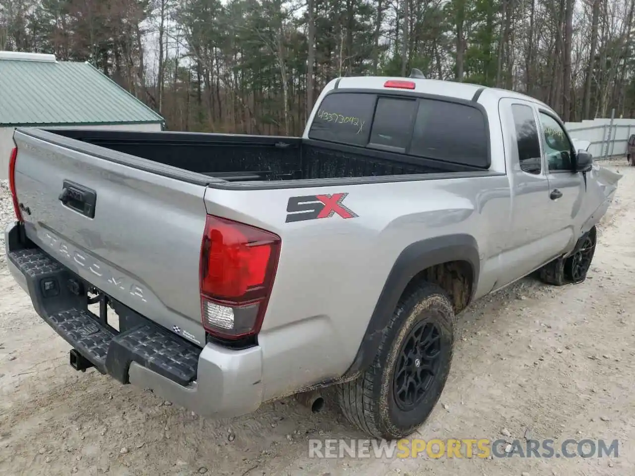 4 Photograph of a damaged car 3TYSZ5ANXMT010435 TOYOTA TACOMA 2021