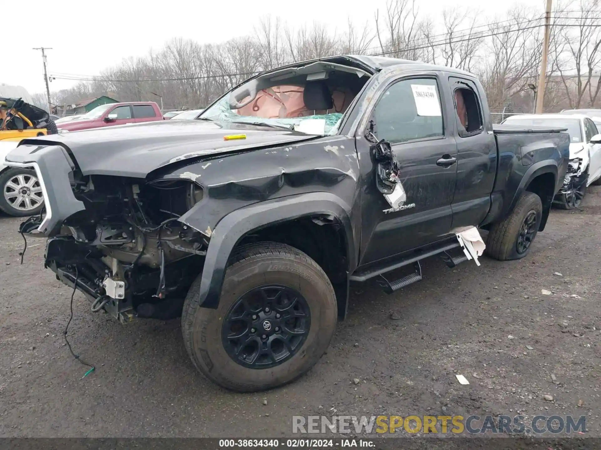 2 Photograph of a damaged car 3TYSZ5ANXMT014940 TOYOTA TACOMA 2021