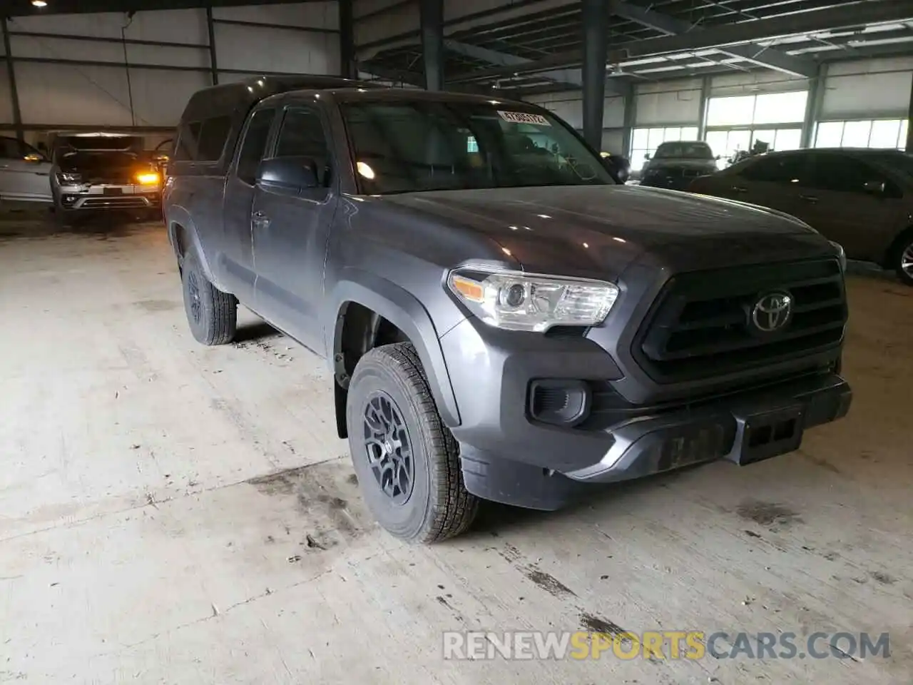 1 Photograph of a damaged car 3TYSZ5ANXMT018146 TOYOTA TACOMA 2021