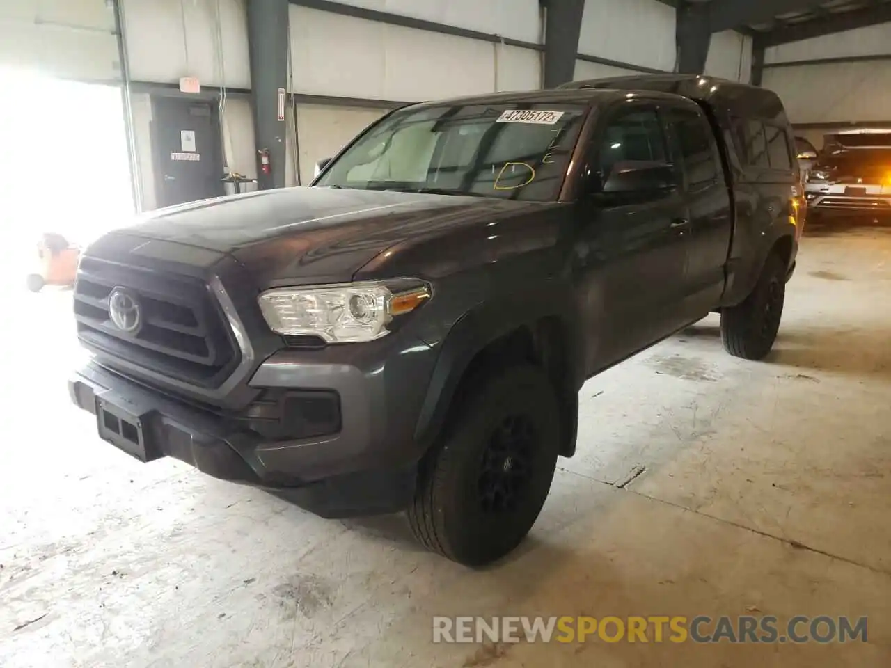 2 Photograph of a damaged car 3TYSZ5ANXMT018146 TOYOTA TACOMA 2021