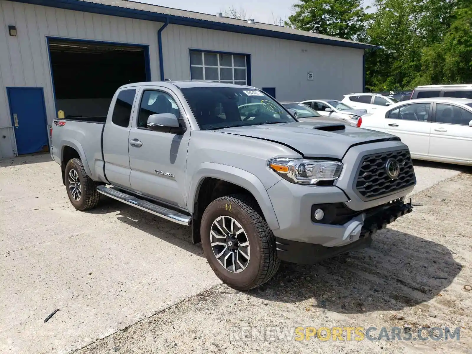 1 Photograph of a damaged car 3TYSZ5ANXMT021886 TOYOTA TACOMA 2021