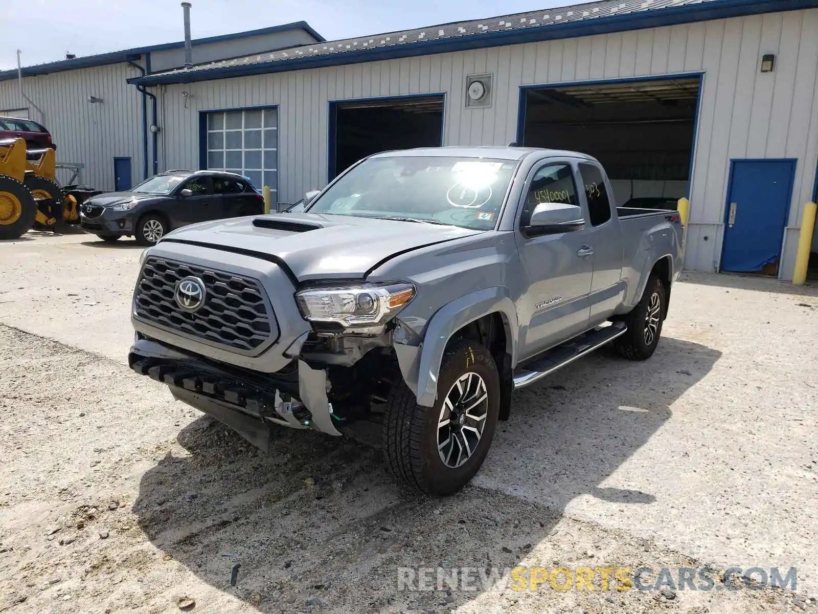 2 Photograph of a damaged car 3TYSZ5ANXMT021886 TOYOTA TACOMA 2021