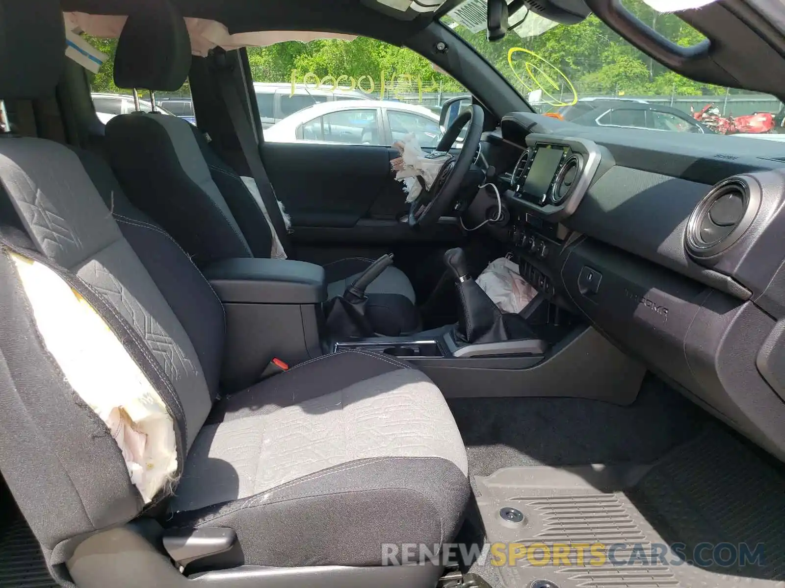 5 Photograph of a damaged car 3TYSZ5ANXMT021886 TOYOTA TACOMA 2021