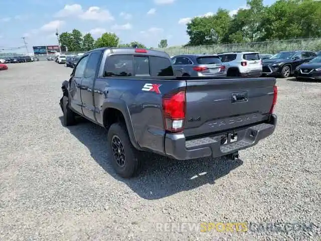 3 Photograph of a damaged car 3TYSZ5ANXMT036761 TOYOTA TACOMA 2021