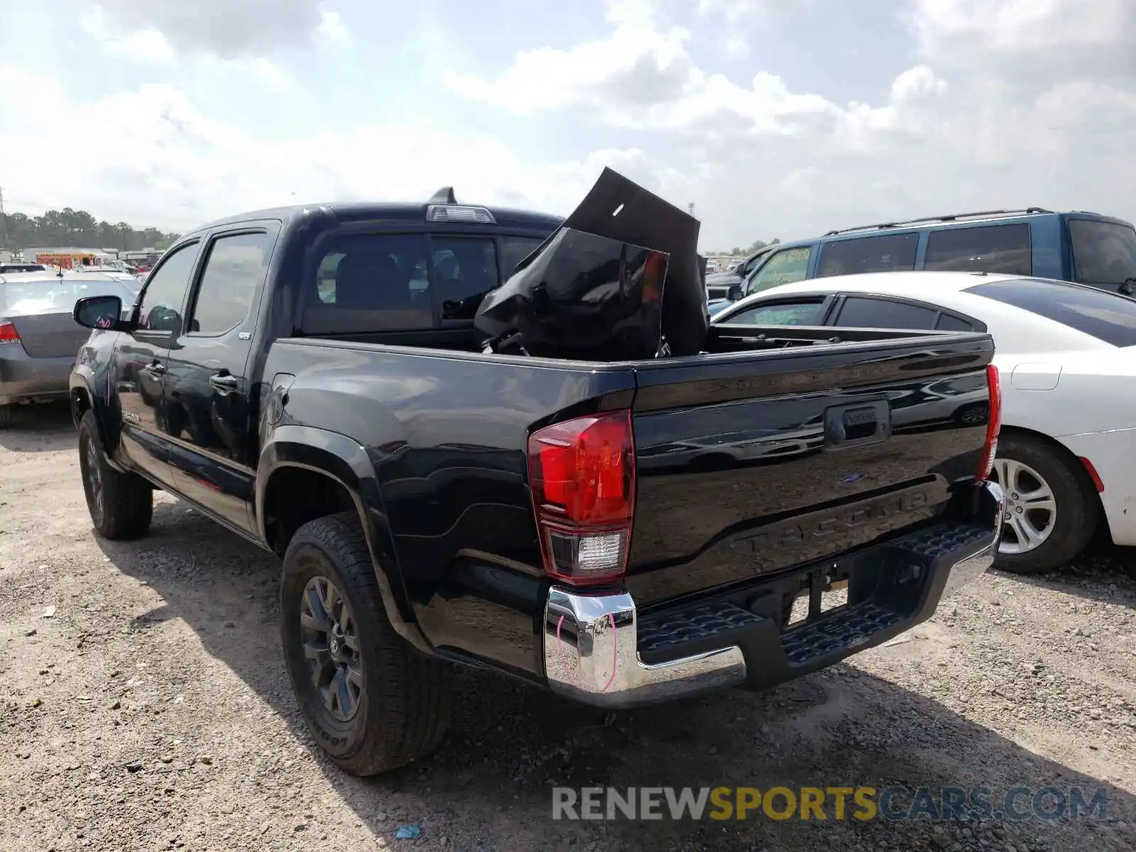 3 Photograph of a damaged car 5TFAX5GN0MX190250 TOYOTA TACOMA 2021