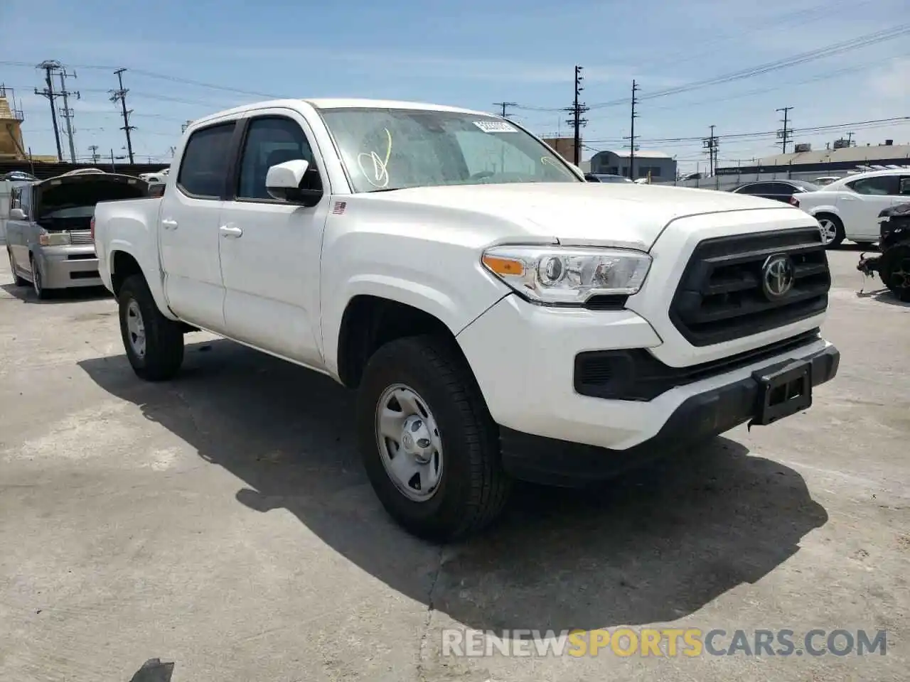 1 Photograph of a damaged car 5TFAX5GN0MX191351 TOYOTA TACOMA 2021