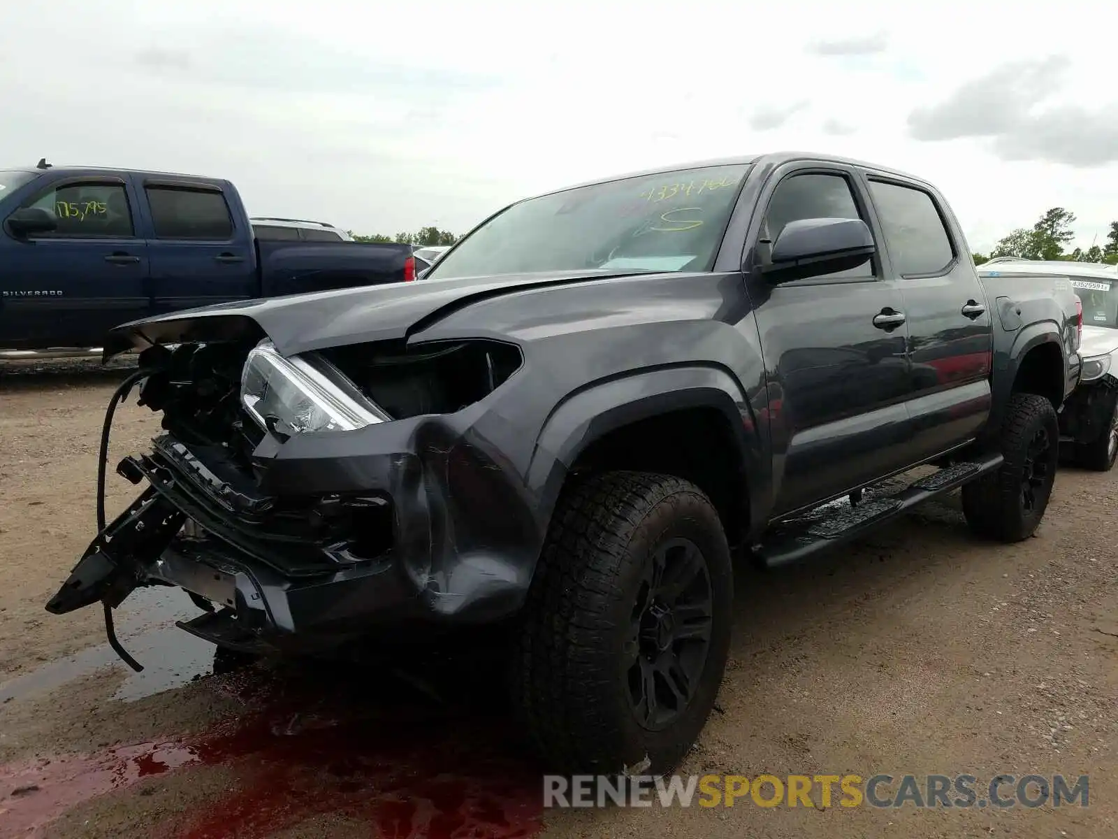 2 Photograph of a damaged car 5TFAX5GN1MX192511 TOYOTA TACOMA 2021