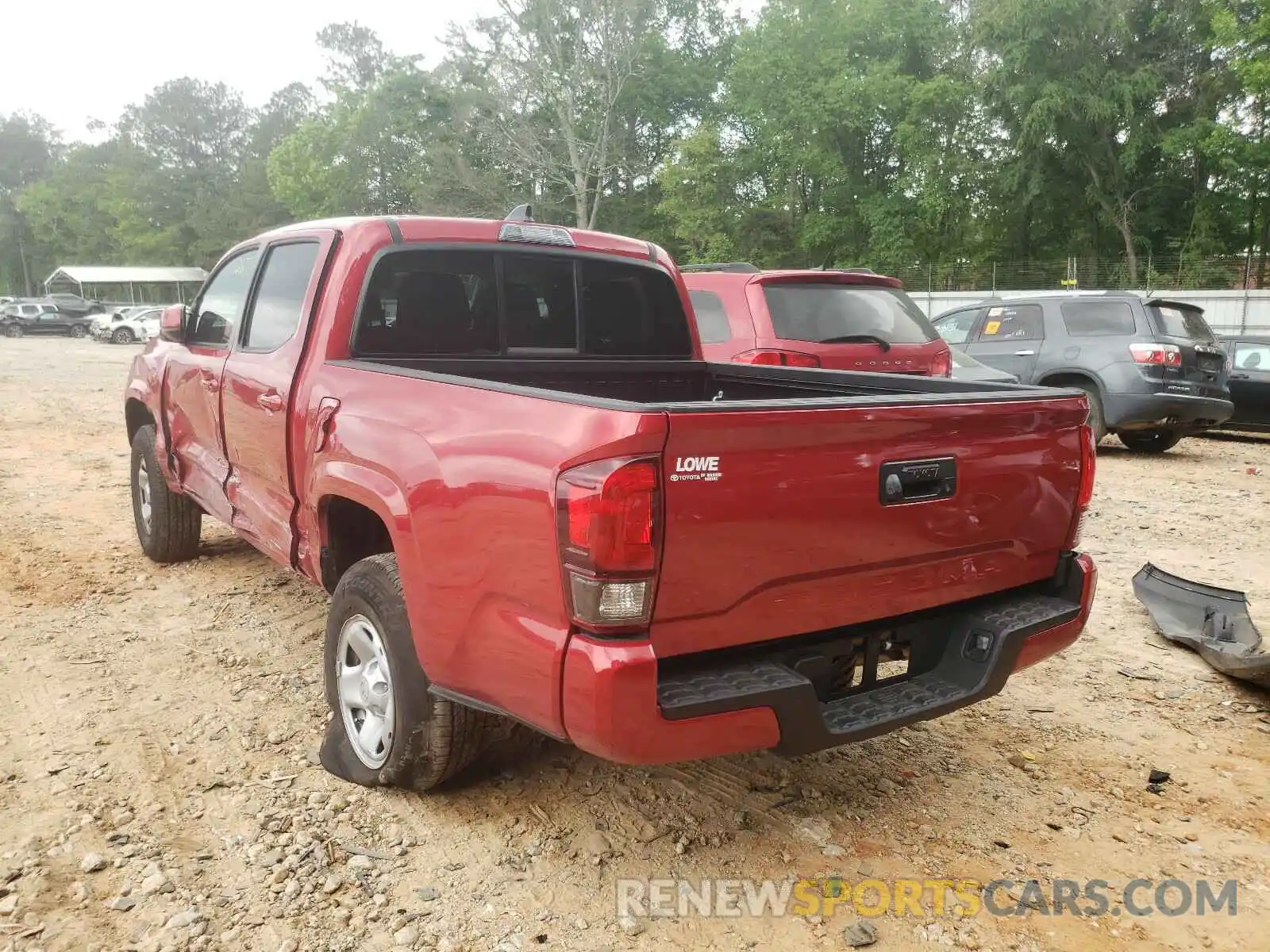 3 Photograph of a damaged car 5TFAX5GN1MX192671 TOYOTA TACOMA 2021