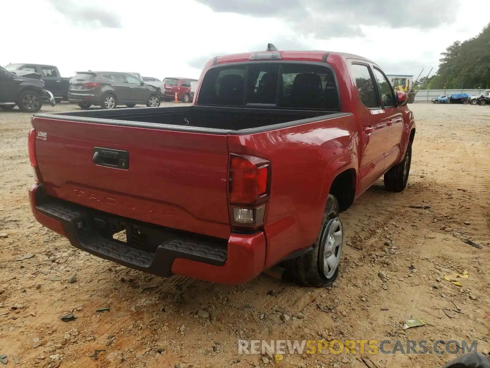 4 Photograph of a damaged car 5TFAX5GN1MX192671 TOYOTA TACOMA 2021