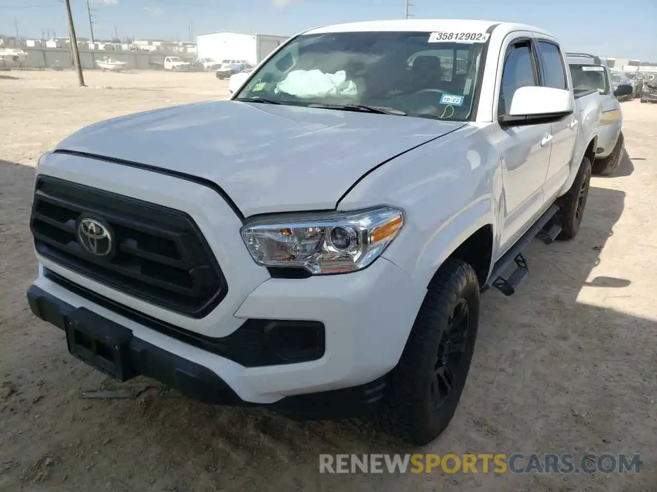 2 Photograph of a damaged car 5TFAX5GN2MX189214 TOYOTA TACOMA 2021