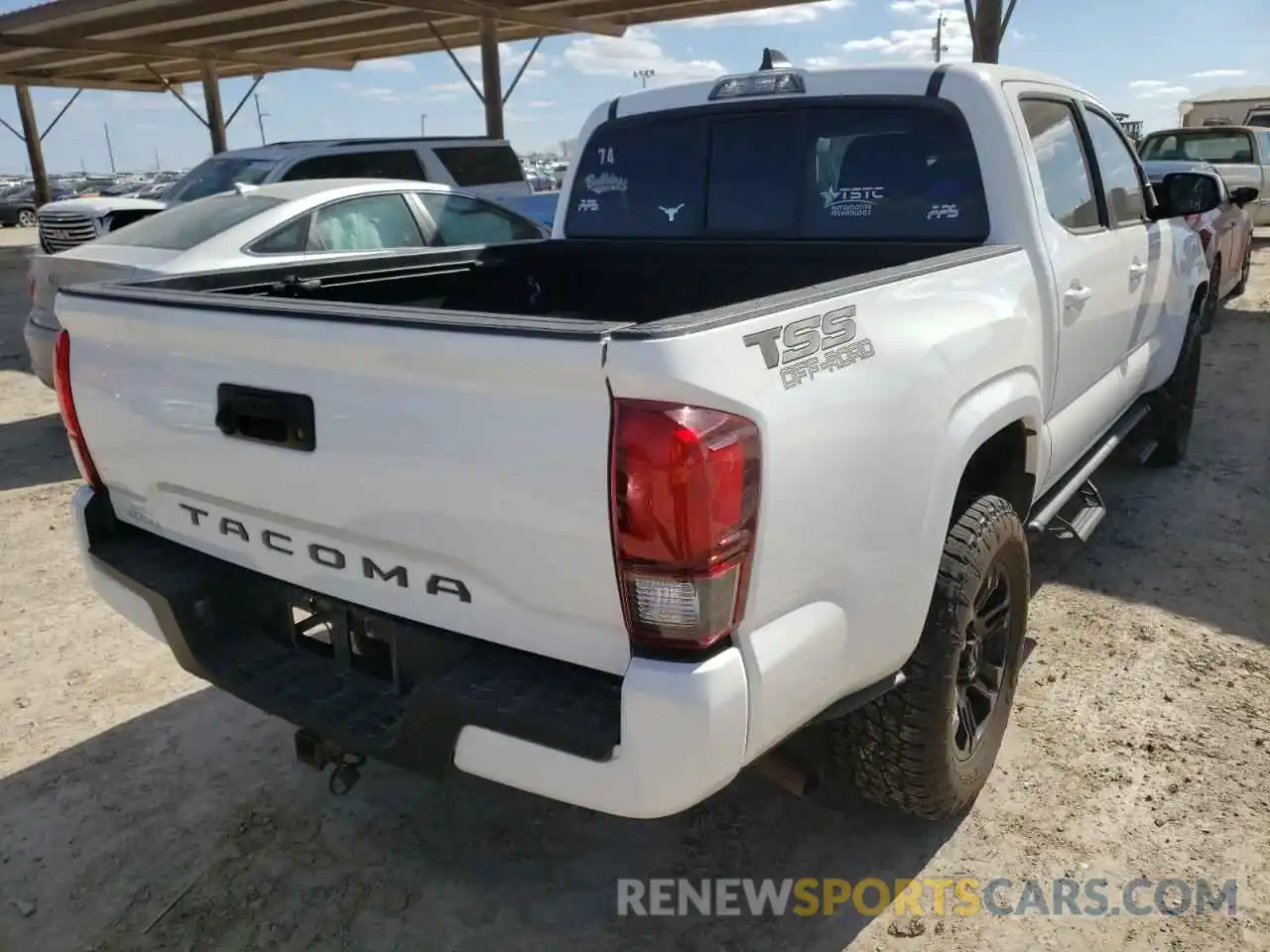 4 Photograph of a damaged car 5TFAX5GN2MX189214 TOYOTA TACOMA 2021