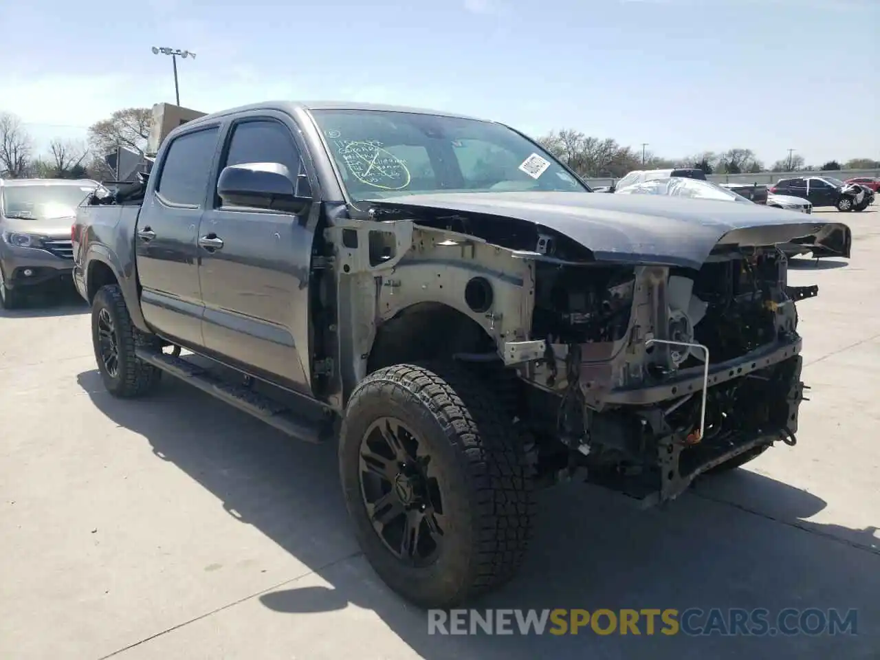 1 Photograph of a damaged car 5TFAX5GN2MX190864 TOYOTA TACOMA 2021