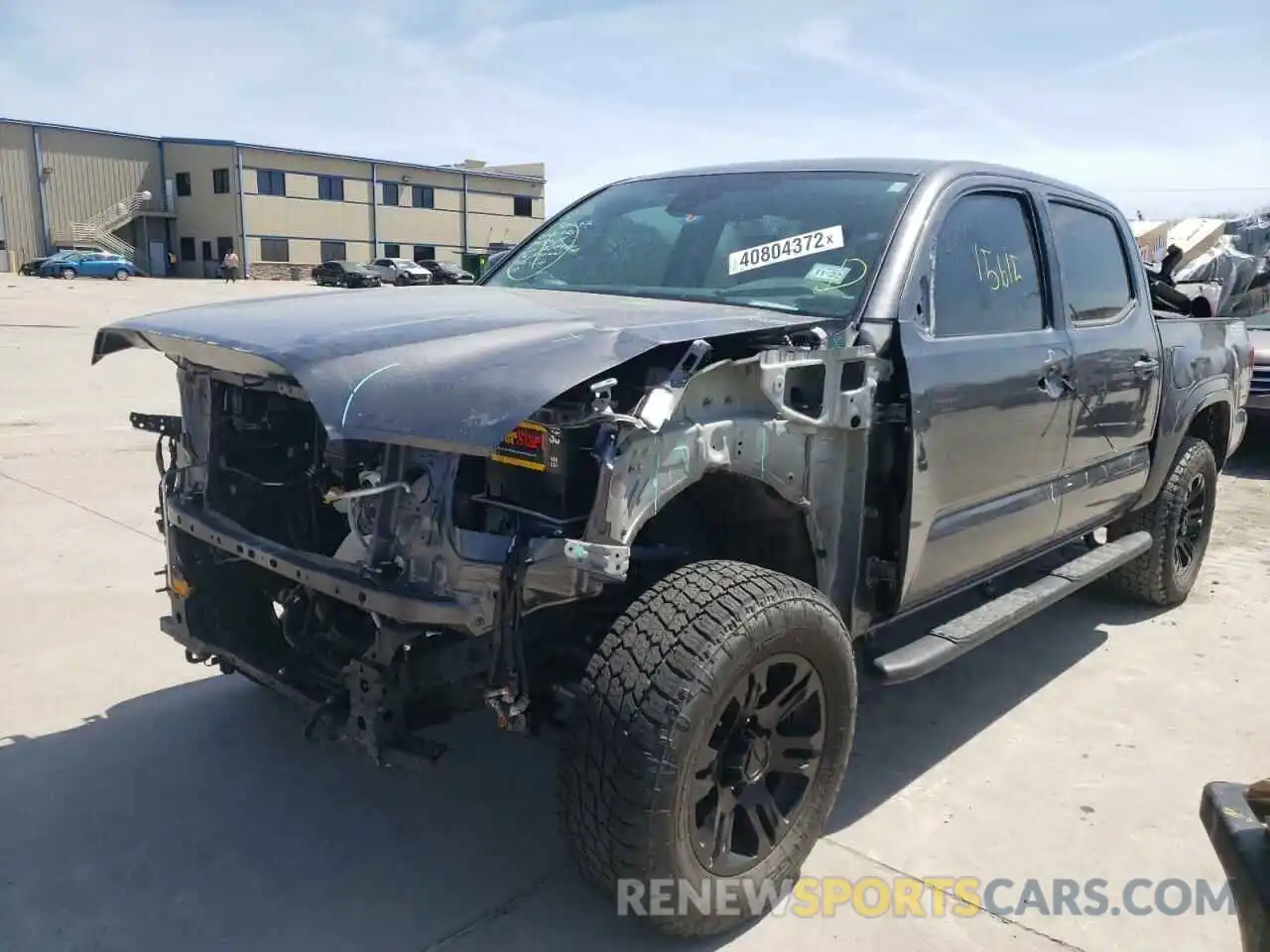 2 Photograph of a damaged car 5TFAX5GN2MX190864 TOYOTA TACOMA 2021