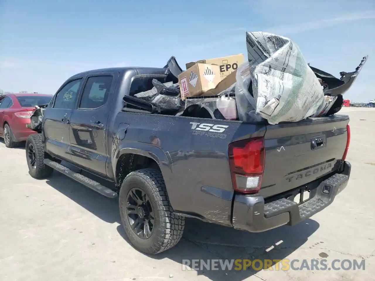 3 Photograph of a damaged car 5TFAX5GN2MX190864 TOYOTA TACOMA 2021