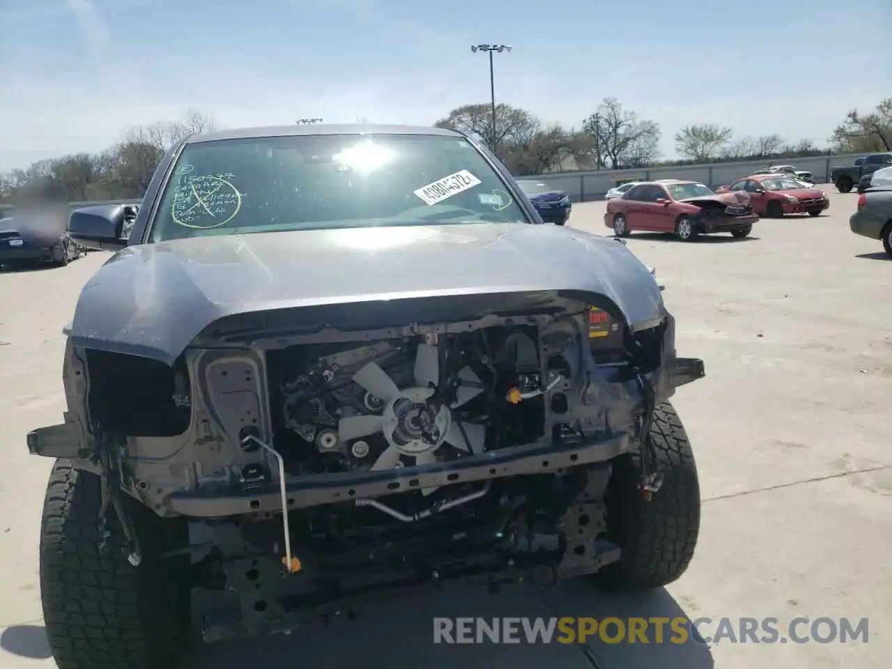 9 Photograph of a damaged car 5TFAX5GN2MX190864 TOYOTA TACOMA 2021