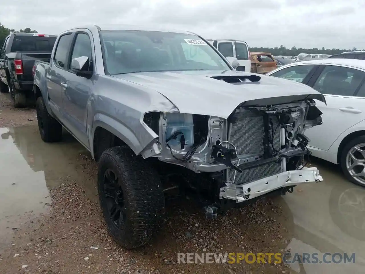 1 Photograph of a damaged car 5TFAX5GN3MX191084 TOYOTA TACOMA 2021