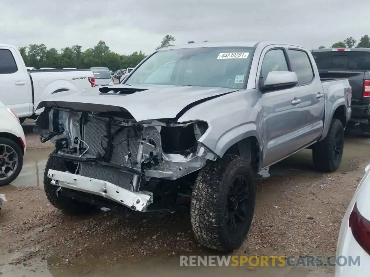 2 Photograph of a damaged car 5TFAX5GN3MX191084 TOYOTA TACOMA 2021