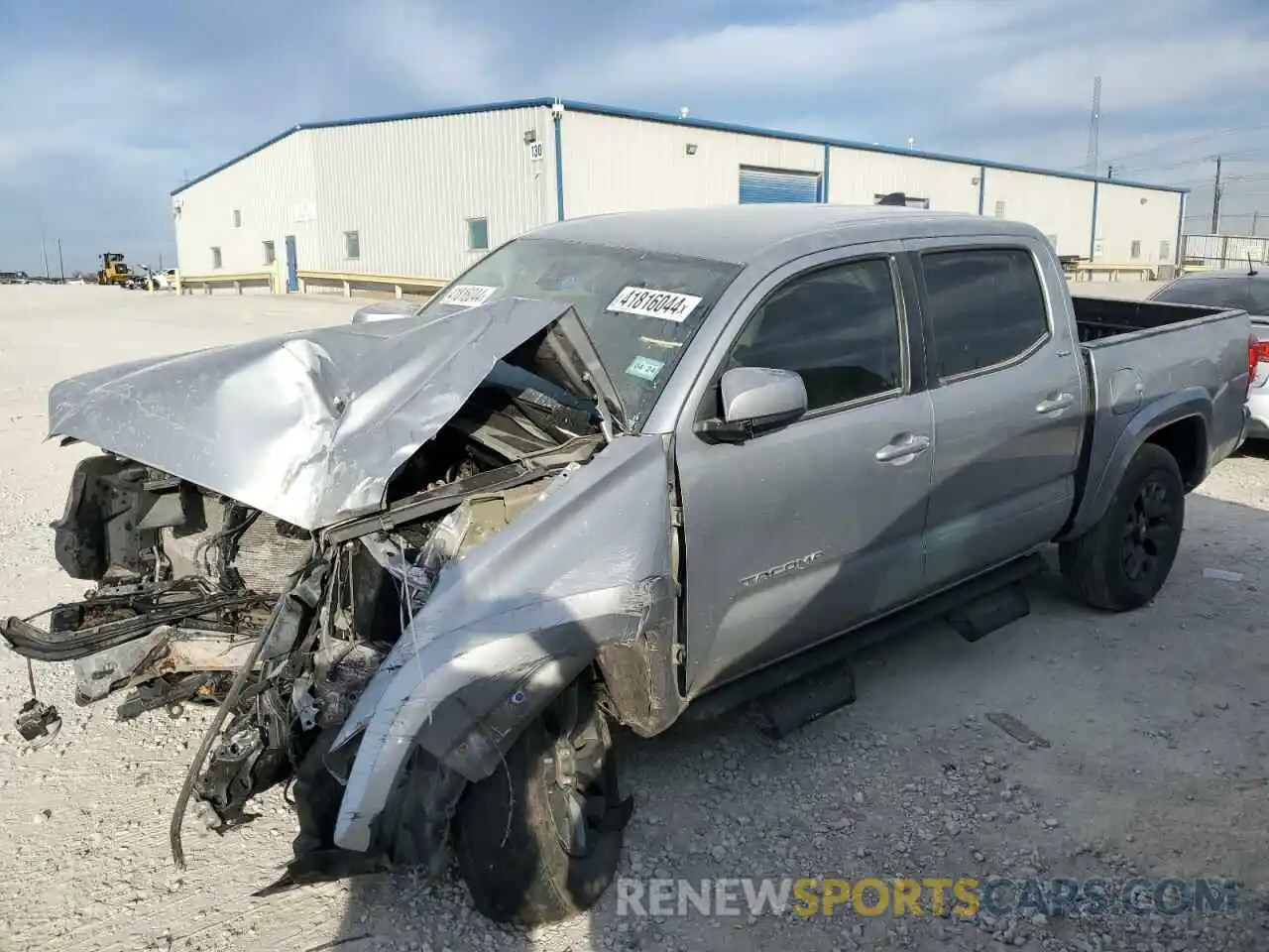 1 Photograph of a damaged car 5TFAX5GN3MX191344 TOYOTA TACOMA 2021