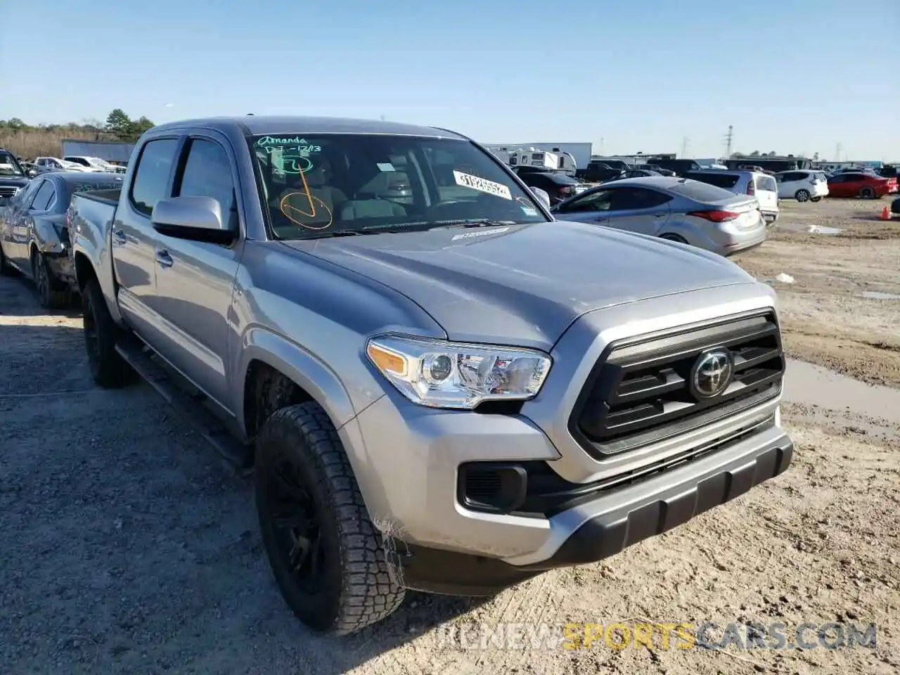 1 Photograph of a damaged car 5TFAX5GN3MX192025 TOYOTA TACOMA 2021