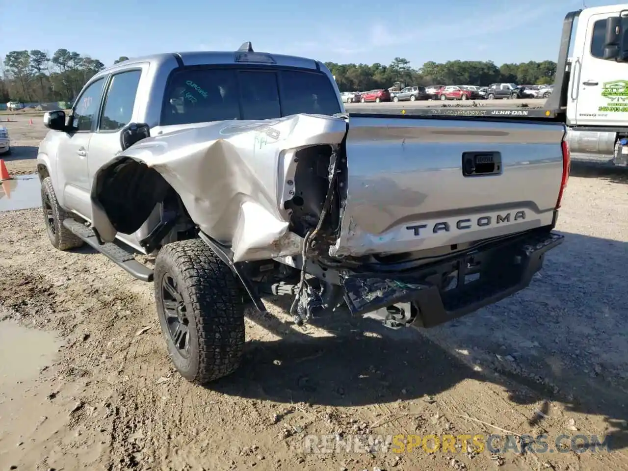 3 Photograph of a damaged car 5TFAX5GN3MX192025 TOYOTA TACOMA 2021