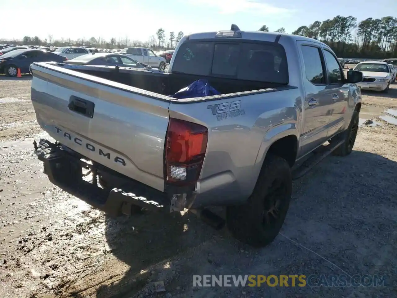 4 Photograph of a damaged car 5TFAX5GN3MX192025 TOYOTA TACOMA 2021