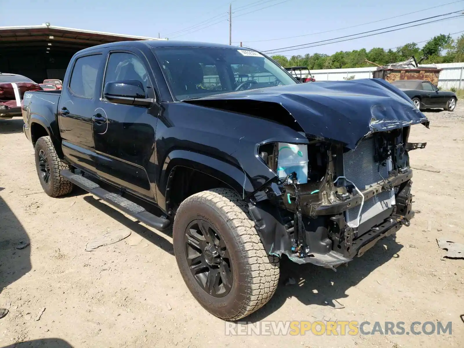 1 Photograph of a damaged car 5TFAX5GN3MX192462 TOYOTA TACOMA 2021