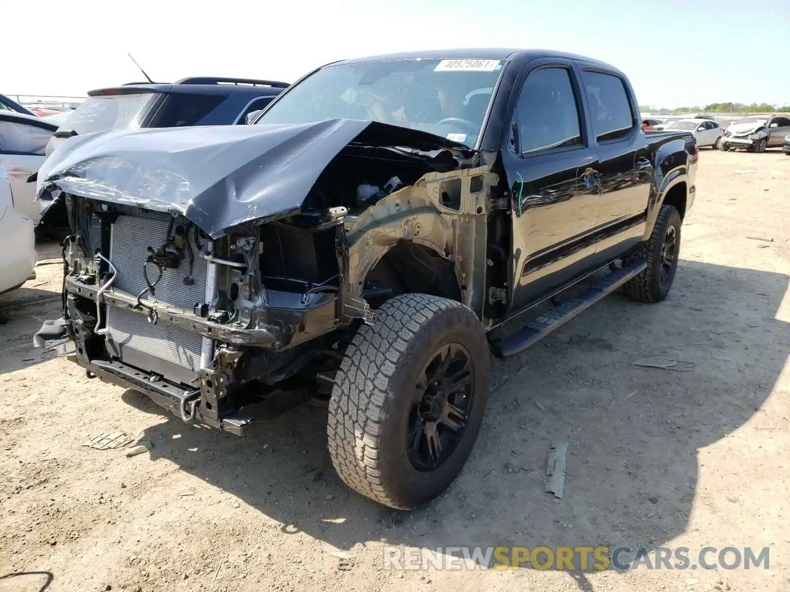 2 Photograph of a damaged car 5TFAX5GN3MX192462 TOYOTA TACOMA 2021