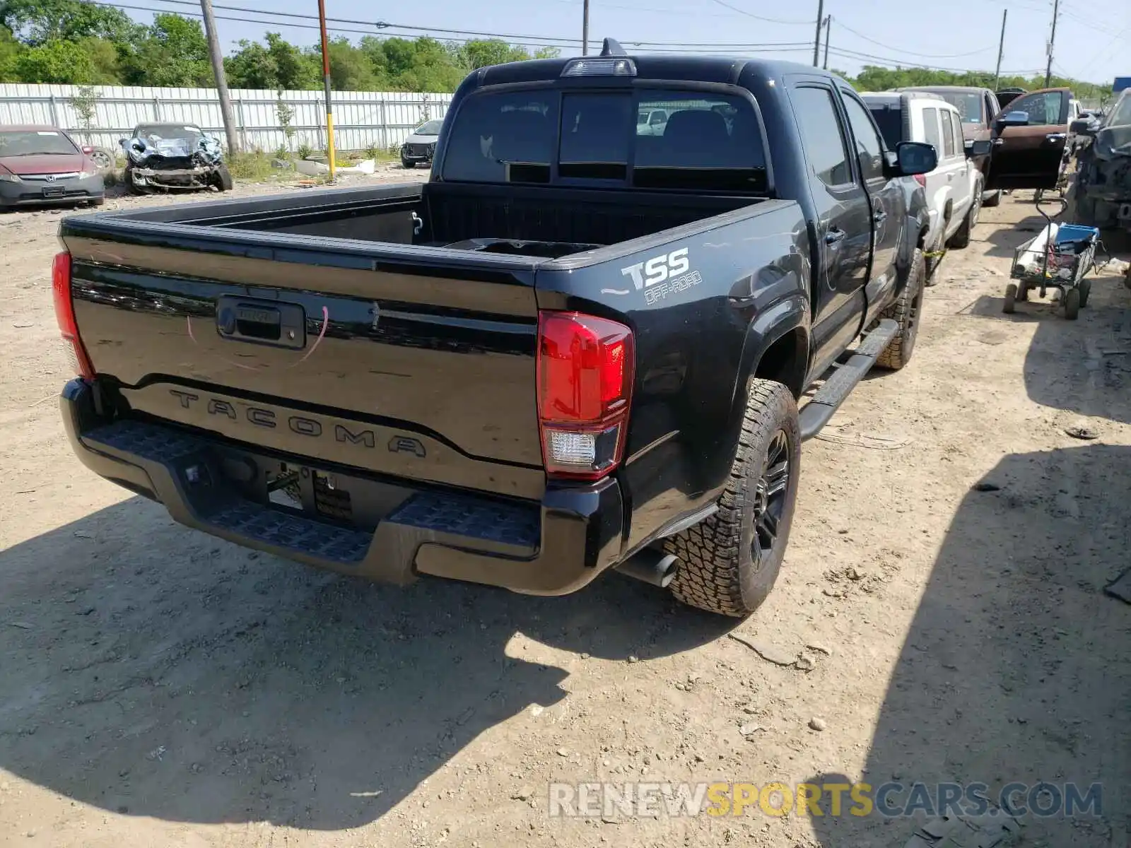 4 Photograph of a damaged car 5TFAX5GN3MX192462 TOYOTA TACOMA 2021