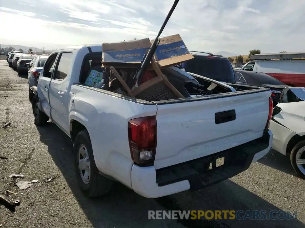 3 Photograph of a damaged car 5TFAX5GN4MX188856 TOYOTA TACOMA 2021