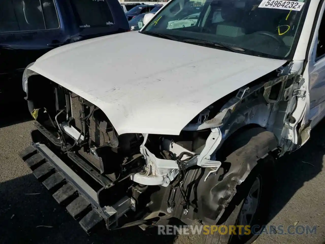 9 Photograph of a damaged car 5TFAX5GN4MX188856 TOYOTA TACOMA 2021