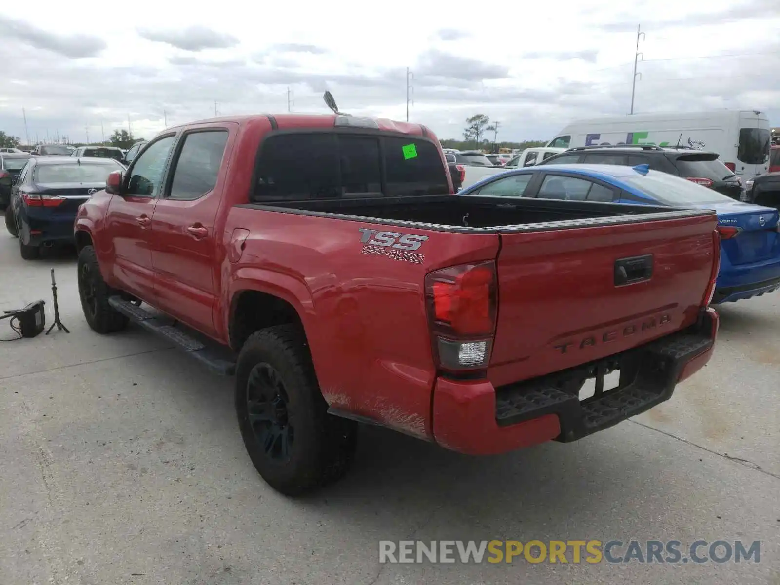 3 Photograph of a damaged car 5TFAX5GN4MX190459 TOYOTA TACOMA 2021