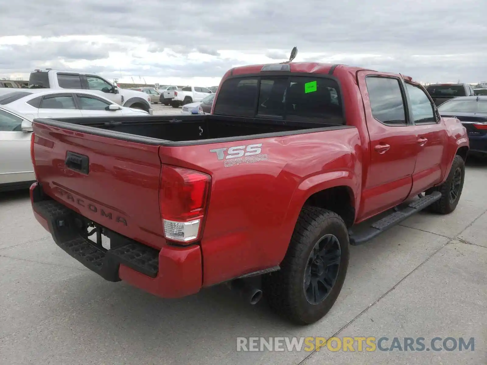 4 Photograph of a damaged car 5TFAX5GN4MX190459 TOYOTA TACOMA 2021