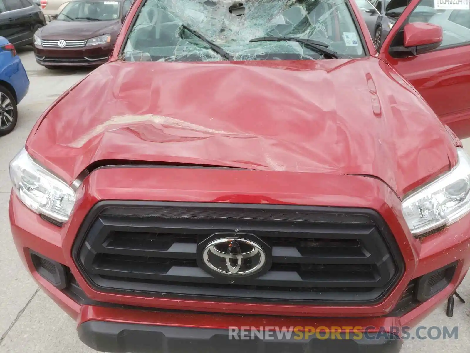 7 Photograph of a damaged car 5TFAX5GN4MX190459 TOYOTA TACOMA 2021