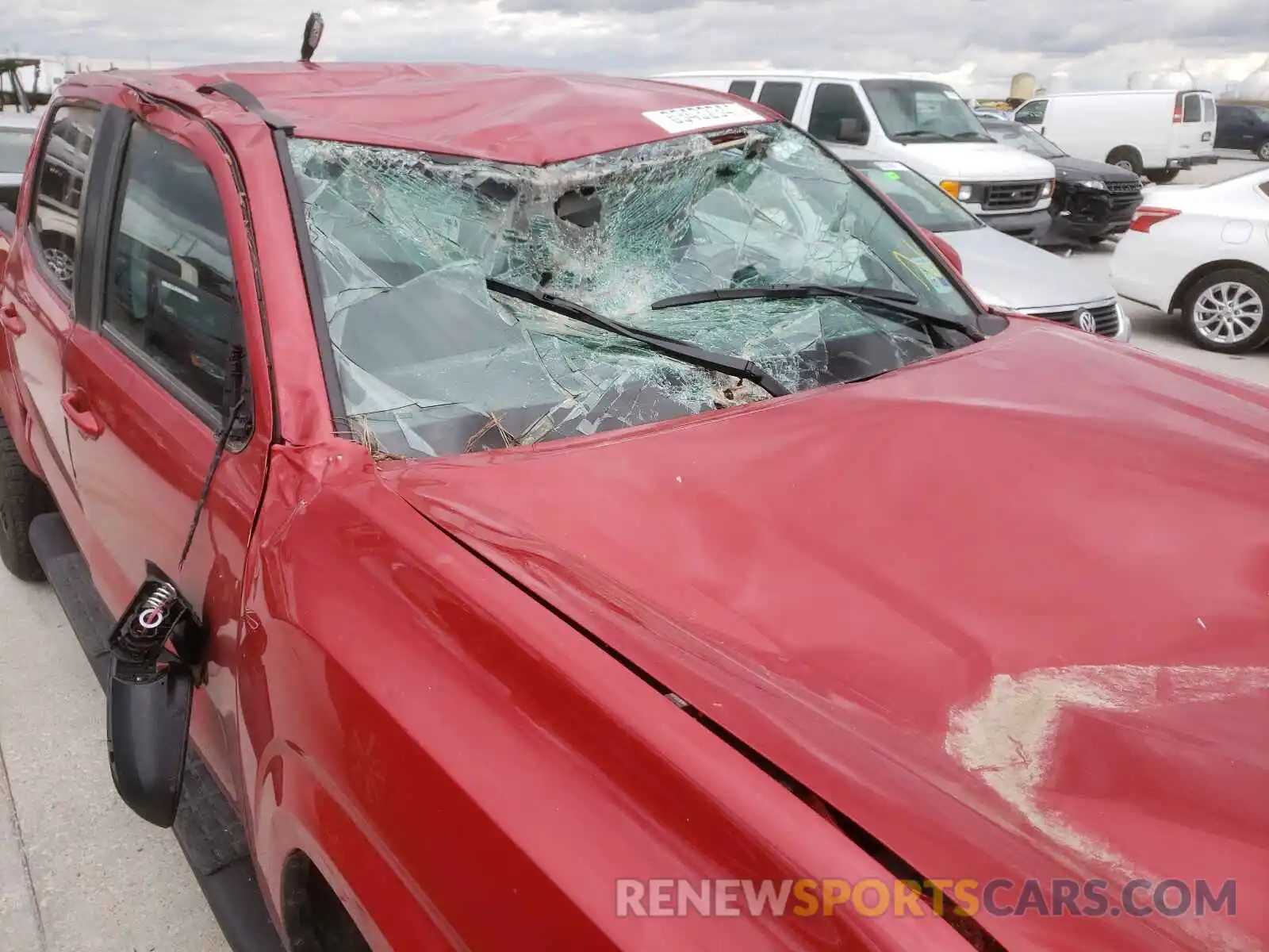 9 Photograph of a damaged car 5TFAX5GN4MX190459 TOYOTA TACOMA 2021