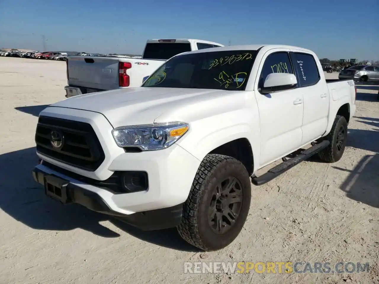 2 Photograph of a damaged car 5TFAX5GN4MX191241 TOYOTA TACOMA 2021