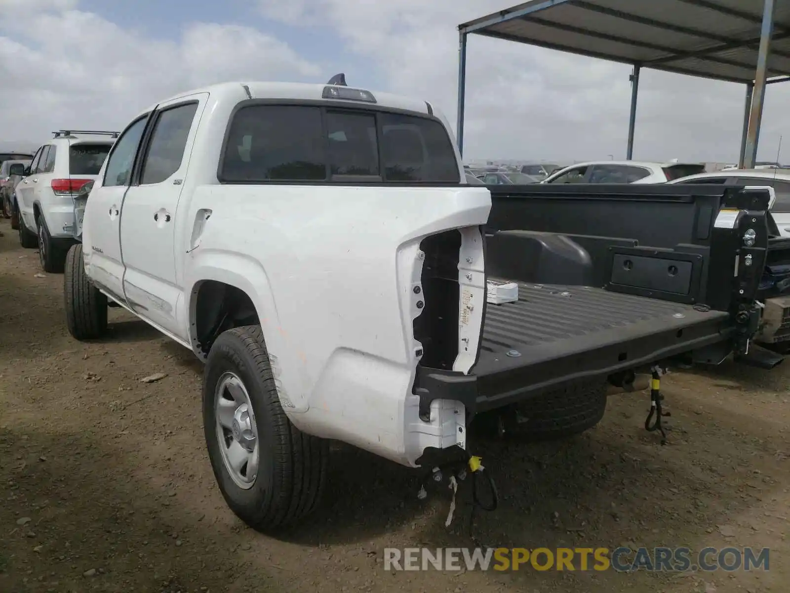 3 Photograph of a damaged car 5TFAX5GN5MX190180 TOYOTA TACOMA 2021