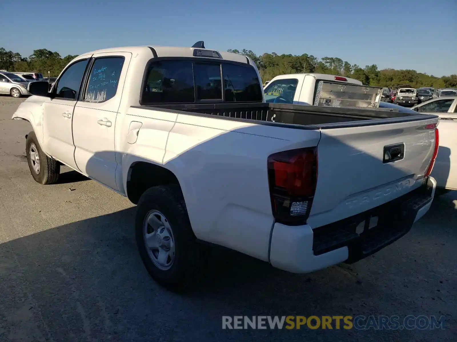 3 Photograph of a damaged car 5TFAX5GN5MX190440 TOYOTA TACOMA 2021