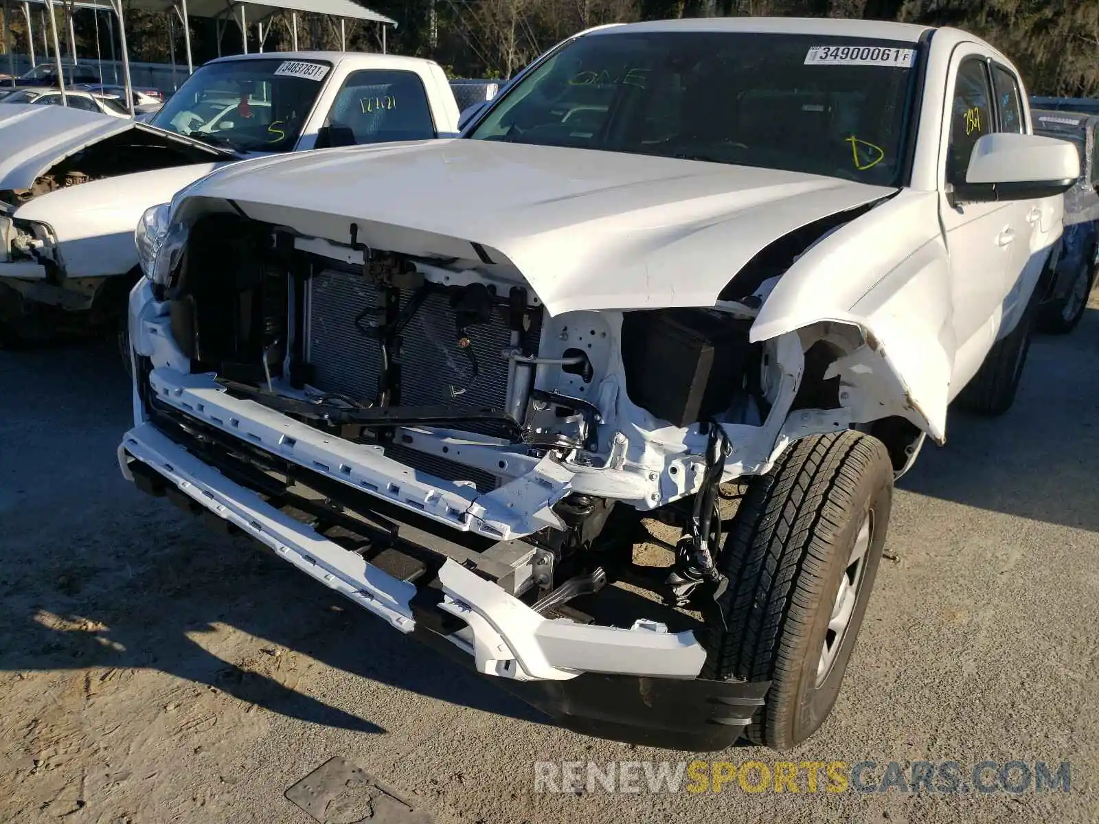 9 Photograph of a damaged car 5TFAX5GN5MX190440 TOYOTA TACOMA 2021